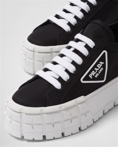 prada move nylon sneakers|prada double wheel sneakers.